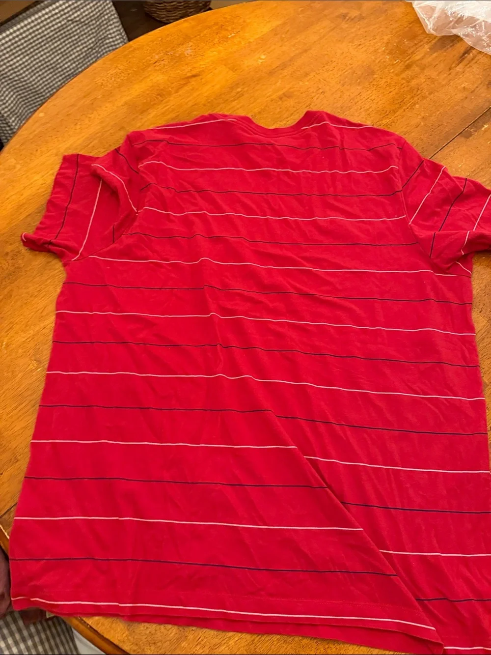 Nike Red Short-Sleeve USA Stripe Crew T-Shirt xxl